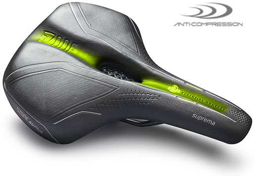 Endzone Selle confort sans bec avec suspension